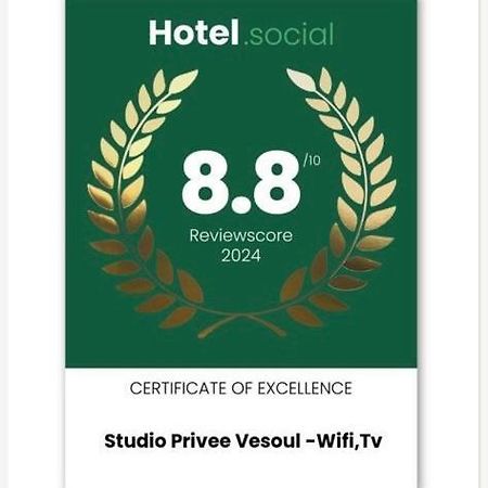 Studio Privee Vesoul -Wifi,Tv,Clim,Parking Gratuit Exterior foto